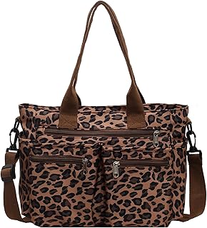 FOTN Cherry Tote Bag for Women, Everyday Work Tote,Large CanvasTote Purse with Multiple Pockets for Travel Daily Use