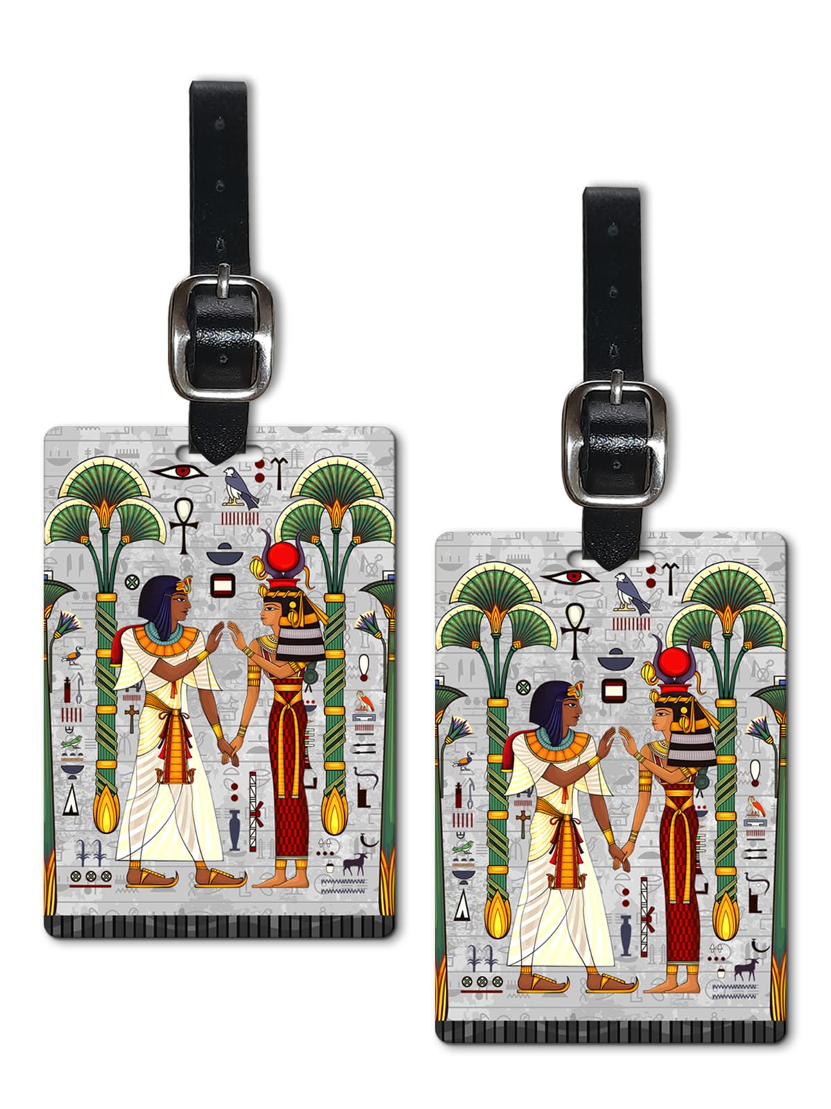 Lentikart 3D Lenticular Luggage Tag Set of 2 | Adventure Egypt Travel Mummy | Luggage/Bag/Travel ID Label Tags for Suitcase & School Bags Set of 2-image-41