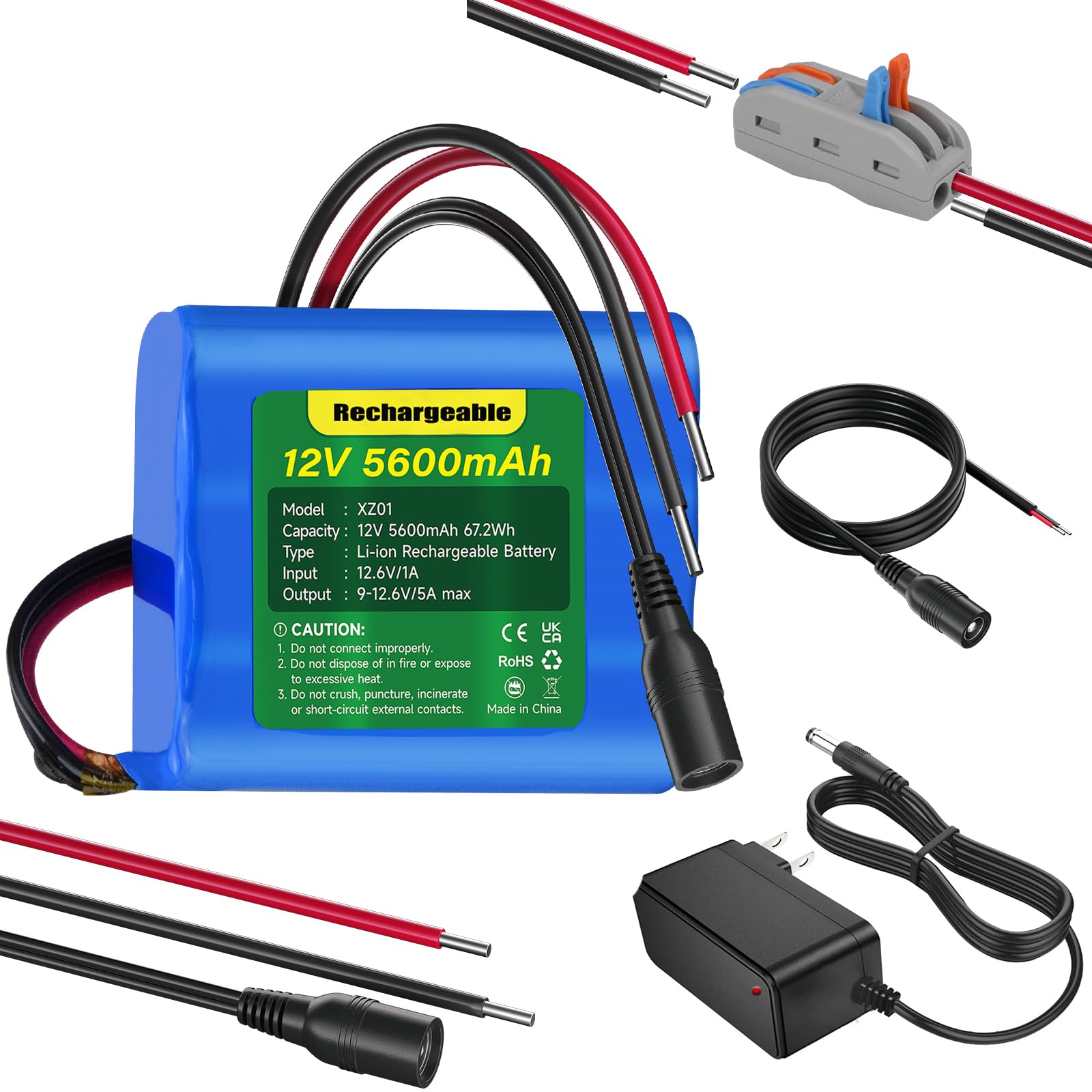 Batería Li-ion 12v 4000ma Recargable P/letreros De Led | Meses sin interés