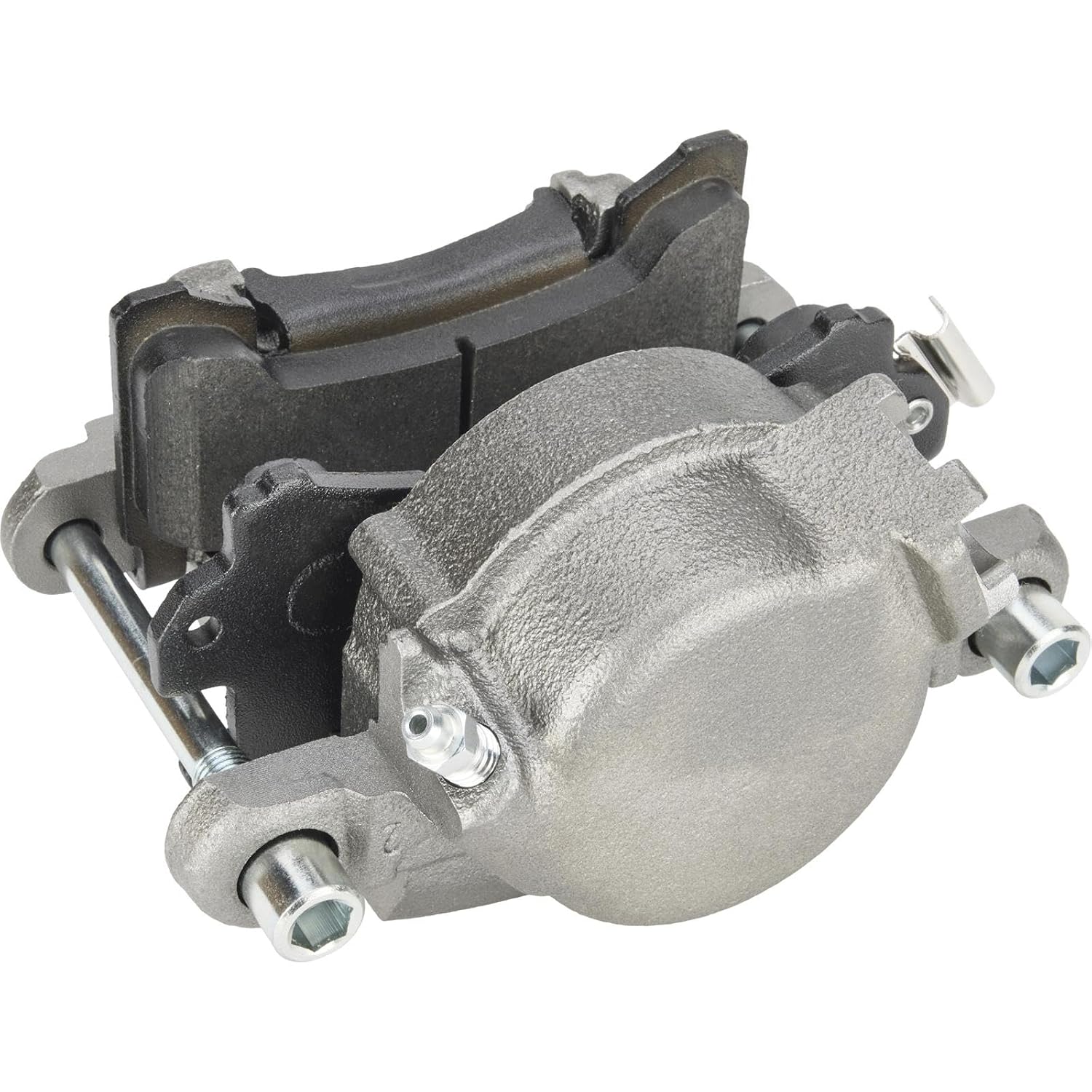 Speedway Motors 1978-1988 GM Metric Front Brake Caliper LH, 2.38-Inch Single Piston with 10mm x 1.5 Inlet, 5.5-Inch Mount Spacing, Lightweight Replacement for GM Midsize Cars