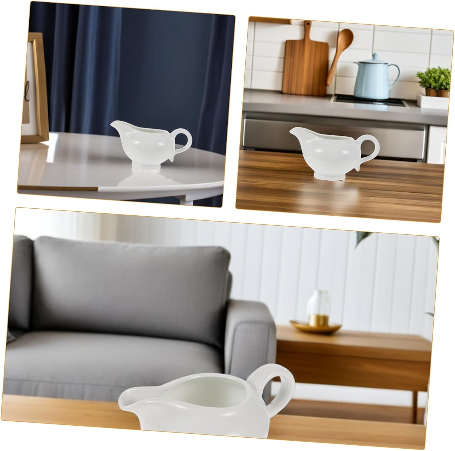 Sauce Containers, Sauce Boats, Ceramic Milk Cups, Ceramic Gravy Boats, Gravy Containers(flat Mouth)