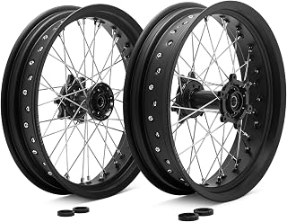TOFR 17-Inch Spoked Front & Rear Wheel Set for Surron Ultra Bee