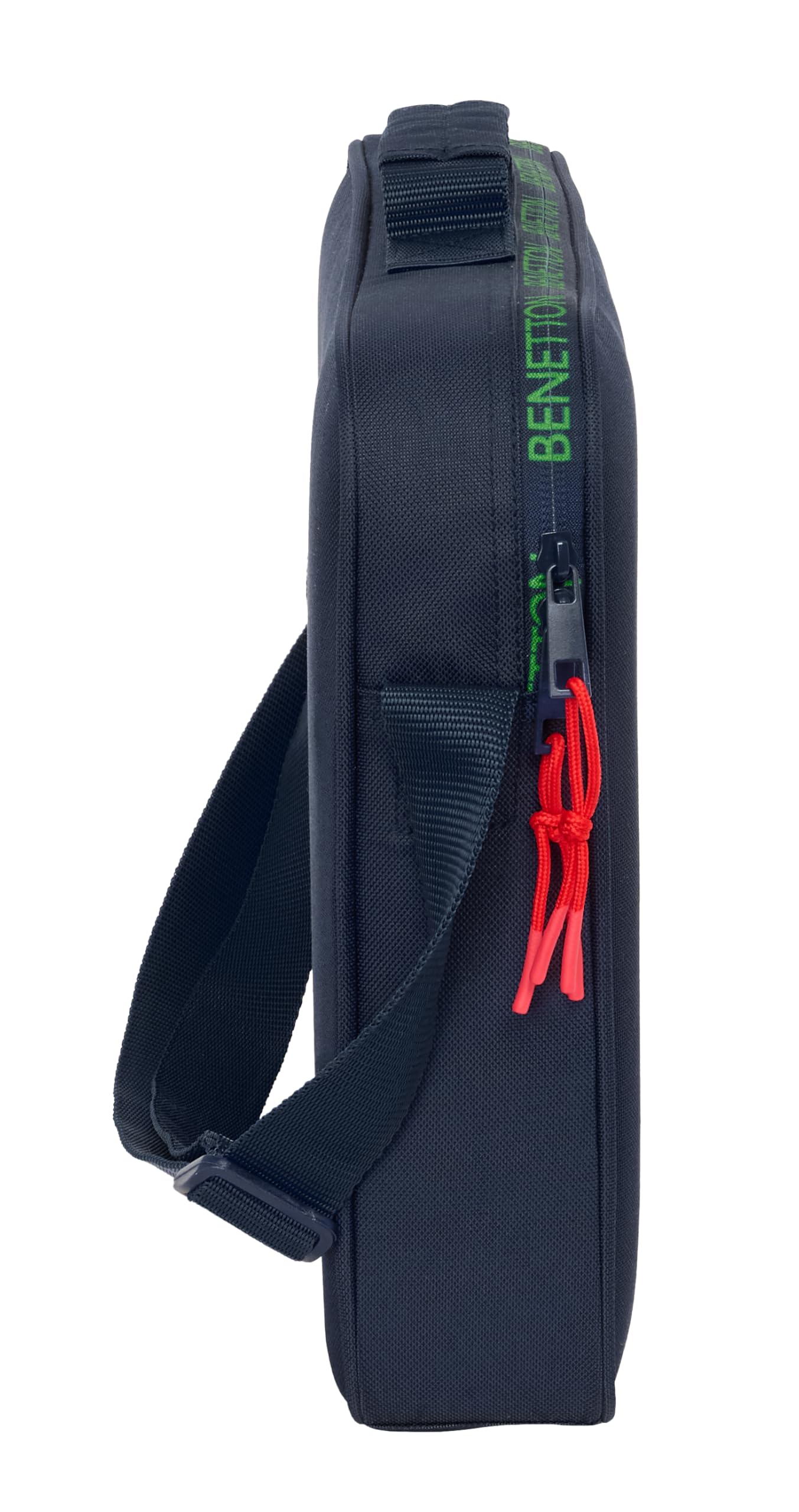 BENETTON TOGETHER - Cartera Extraescolares, Maletín Portatodo, Bandolera, Cómoda y Versátil, Calidad y Resistencia, 38x6x28 cm