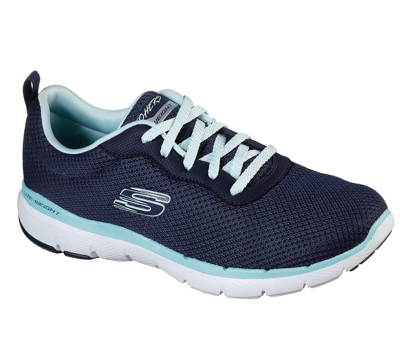 Skechers Womens Flex Appeal First Insight Sneaker Navy