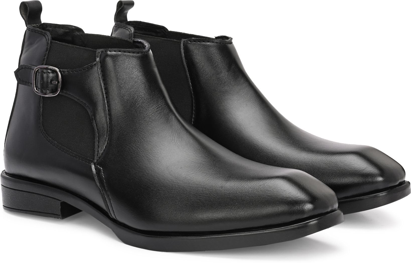 Men's Stylish Boots for Men Durable Textured Side Zipper Ankle Boots Casual Formal Wear Comfortable Everyday Footwear-picture-31