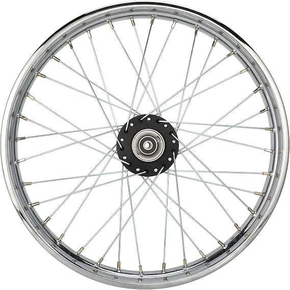 Front Wheel Rim for Hawk 250,21-1.6 Alloy Steel Motorcycle Hub Rims with Spoke for Hawk250/Hawk 250cc