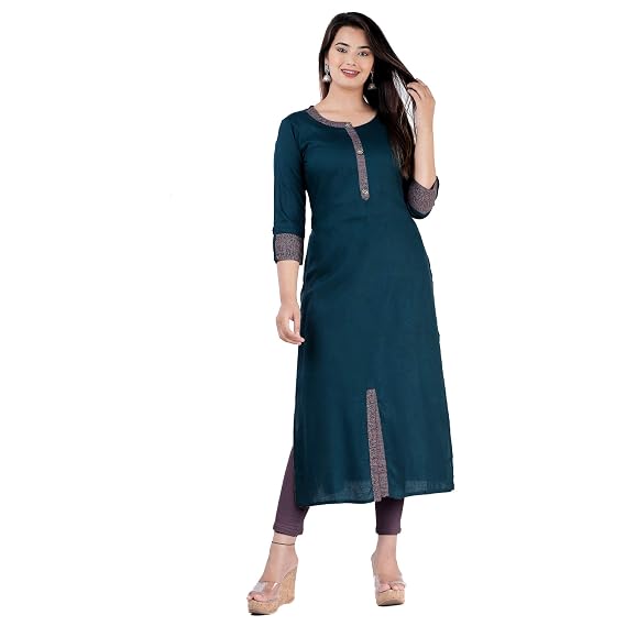 Buy CALLA ANON Women Solid Rayon 