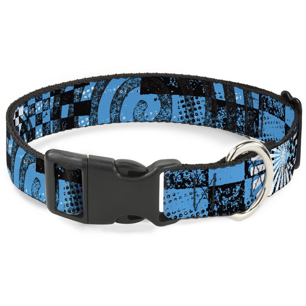 Collier pour chien Grunge Chaos Buckle Down large réglable