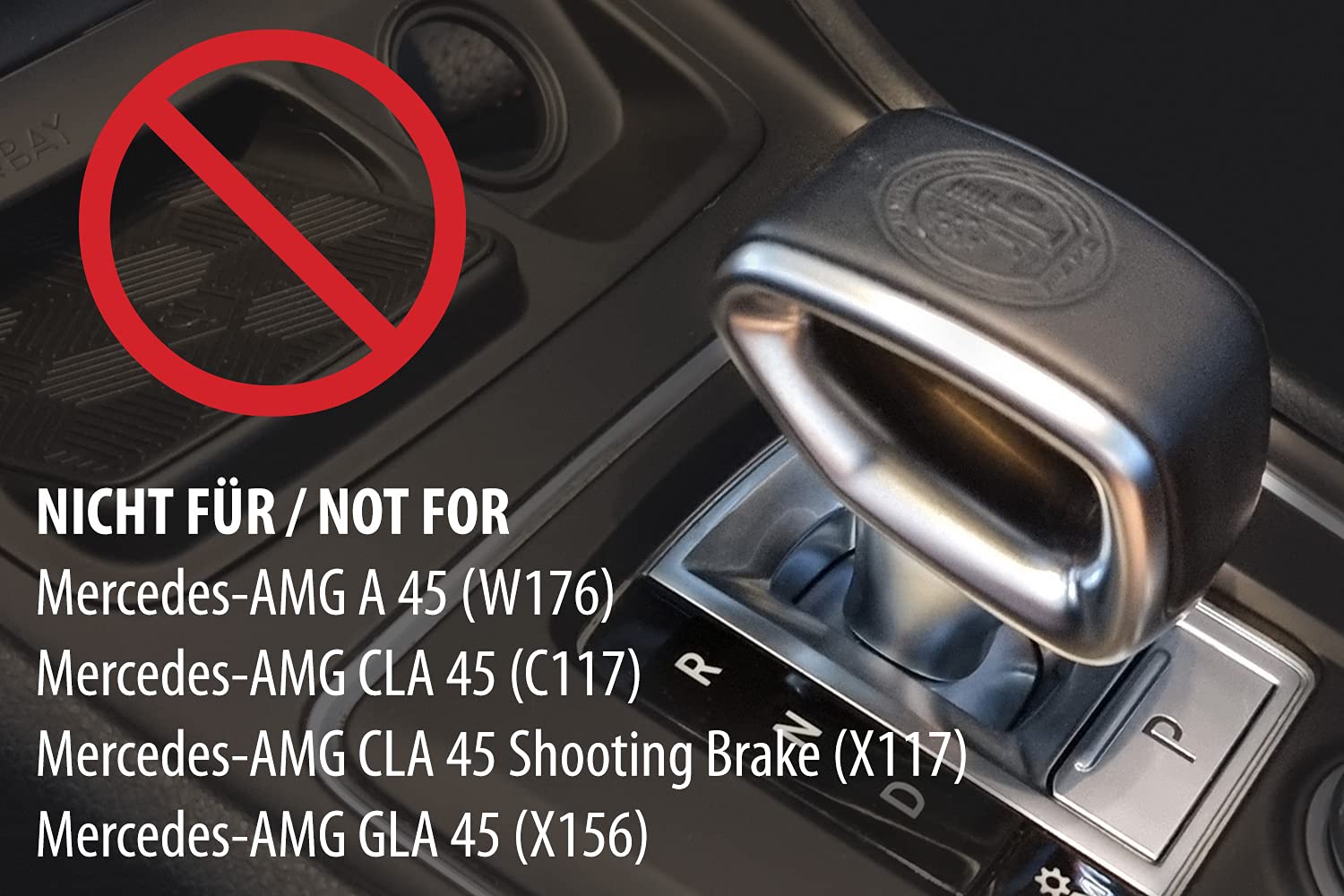 INBAY 10W Handyhalterung Auto Ablagefach Induktiv/Kabellos passend für Mercedes A-Klasse (W176), CLA Coupé (C117), CLA Shooting Brake (X117), GLA (X156) - Autohalterung Zubehör Innenraum - Qi