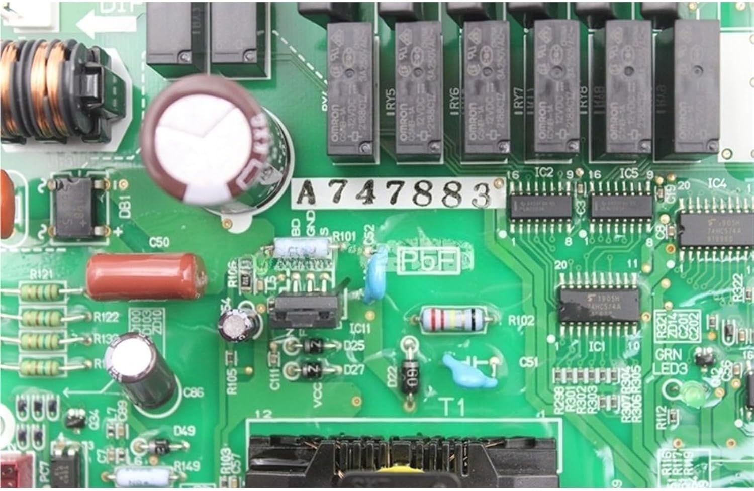 Central Air Conditioner Outdoor Unit Control Board A747883 Circuit PCB Conditioning Parts