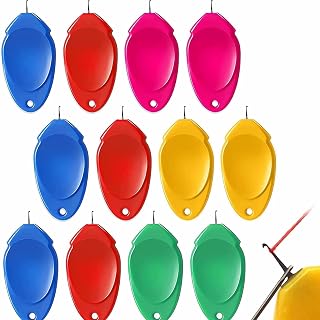 20PCS Needle Threaders Plastic Sewing Needle Threader Tool Simple Wire Loop for Sewing Small Eye Needles Embroidery Craft Knitting Quilting