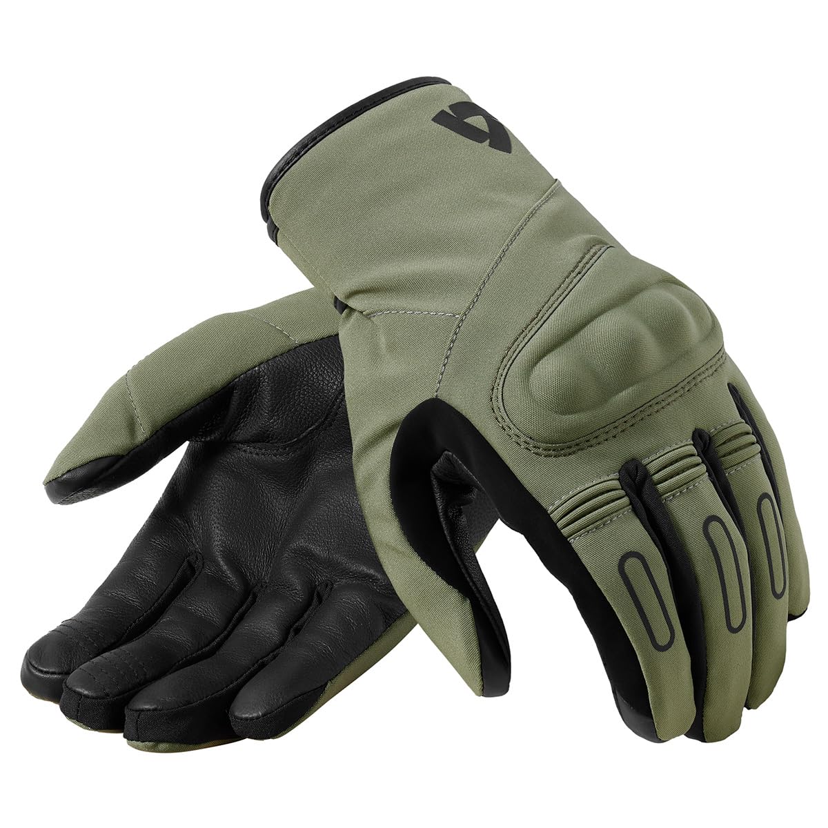 REV'IT! Revit Cassini H2O Guanti da moto, verde/nero, M