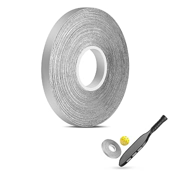 ArlinaL Lead Tape for Pickleball Paddles, Adhesive Pickleball Paddle Weight Lead Tape for Paddle Balance, Stability, Power & Control, 0.5 Grams Per Inch 1/4 197 Inch