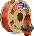 OVERTURE PLA Filament 1.75mm, 1kg Bobine (2.2lbs) 3D Drucker PLA Filament, Précision Dimensionnelle +/- 0.02mm (Radiant Rainbow)