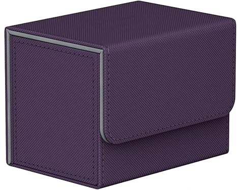 Amazon Cicogna トレカ カードデッキケース トレーディングカード 約100枚収納 レザー カードケース ホルダー ストレージボックス タイプb パープル トレカ 通販