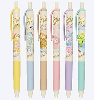 Amazon.co.jp: Seycheese Duffy & Friends Ballpoint Pen Set