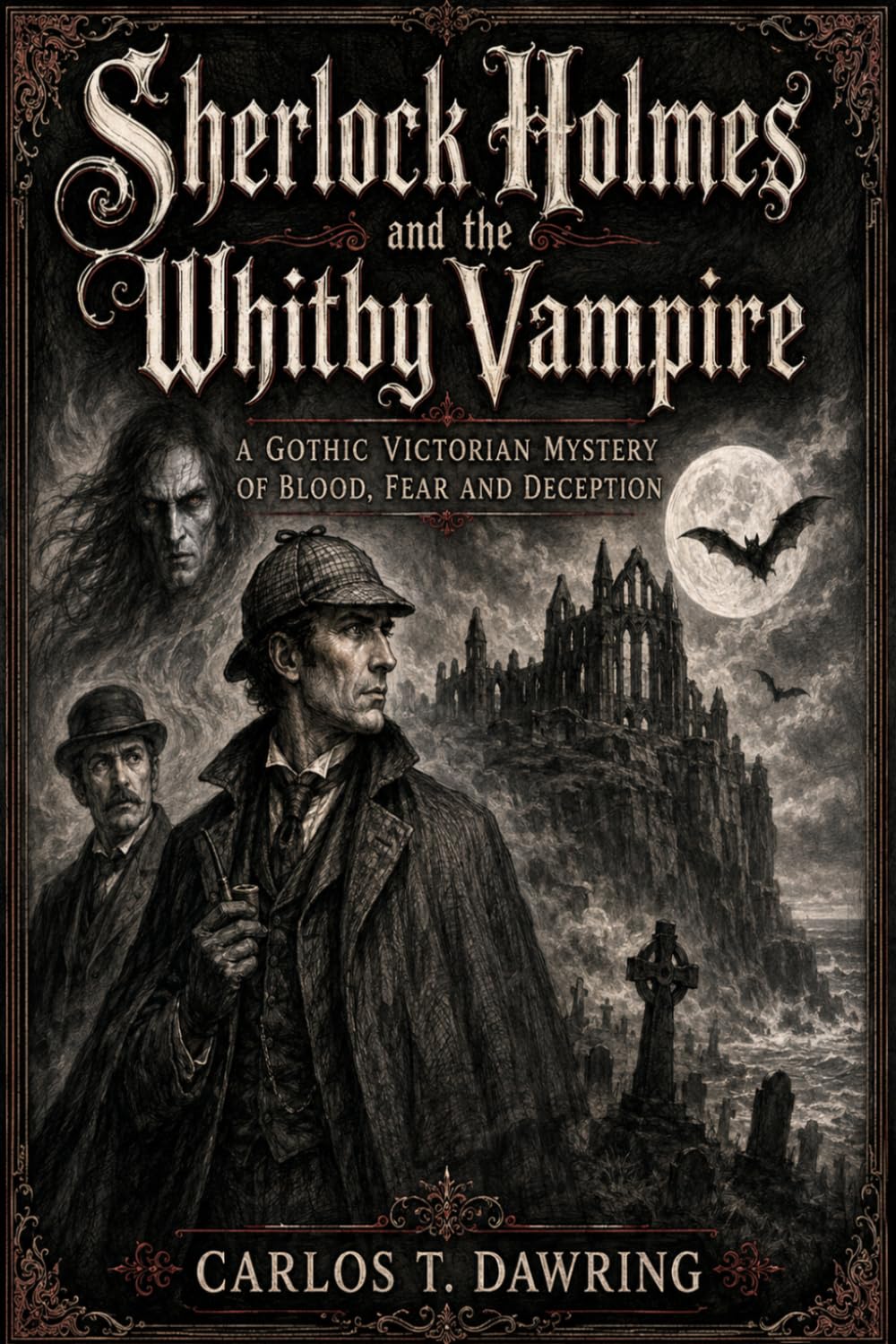 Sherlock Holmes and the Whitby Vampire: A Gothic Victorian Mystery of Blood, Fear and Deception (The Carlos T Dawring Victorian Murder Mysteries)