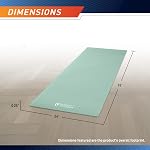 Circuit Fitness by Marcy Non-Slip Multi-Purpose Exercise Yoga Mats with Carrying Strap Multi-Thickness, Multi-Color Options