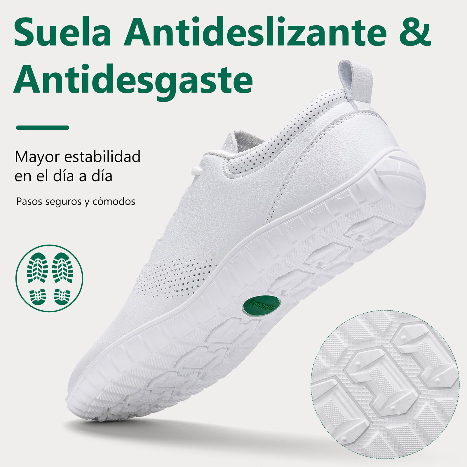 SAGUARO Zapatillas Barefoot Hombre, Calzado Minimalista Ligero con Puntera Ancha & Zero Drop para Caminar al Aire Libre Casual, Tallas 39-48