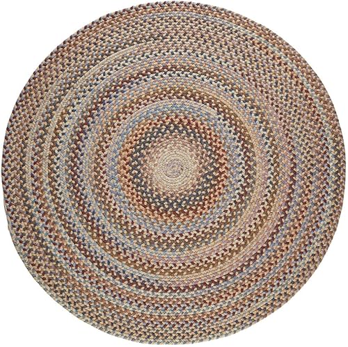 Miniatura 60 de Tapete reversible de lana, texturizado, grueso, trenzado. , Lana, Azul (Blue Dragon) Roca Negra,Azul (Blue Dragon),Mezcla azul y verde,Rojo