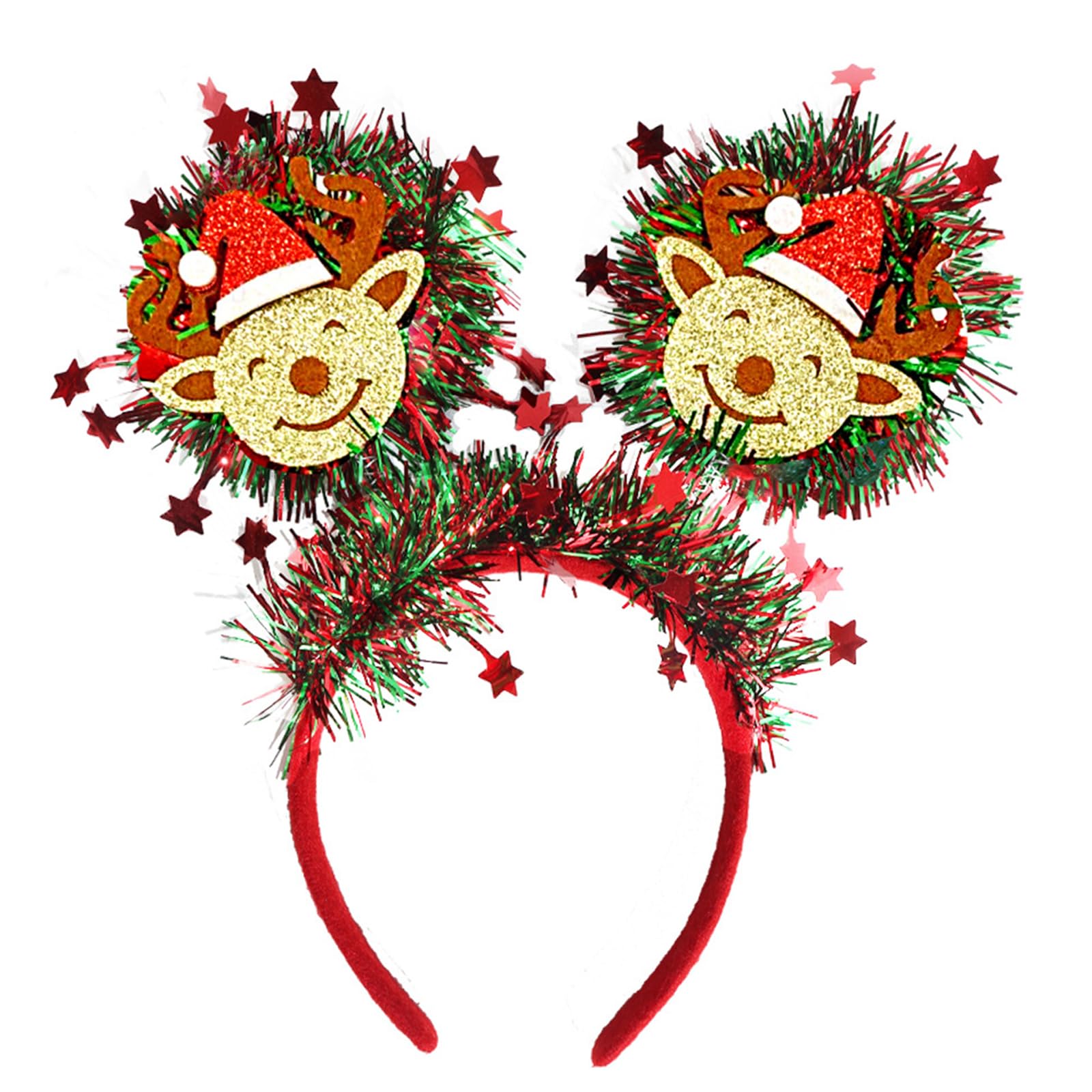 MICFENY Creative Hair Hoop Stylish Hair Accessory Sparkling Star Detail Headdress For Family Gatherings And School Event