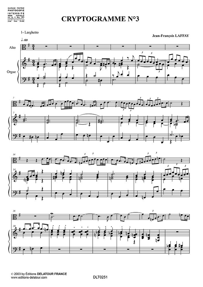Amazon.in: Buy Cryptogramme 3 pour alto et orgue Book Online at Low ...
