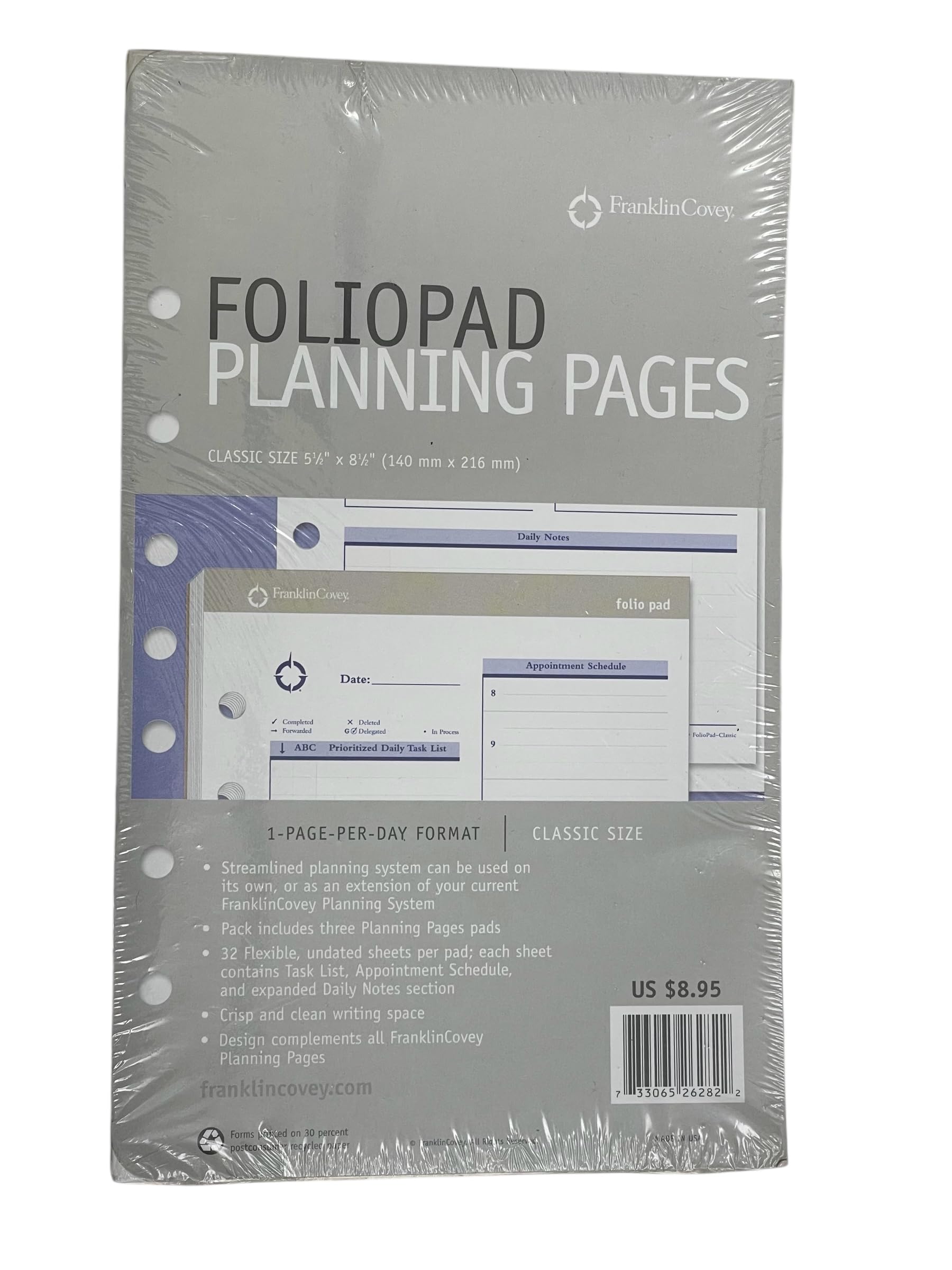 Amazon.com : Franklin Covey Planning Pages; Original Weekly Format