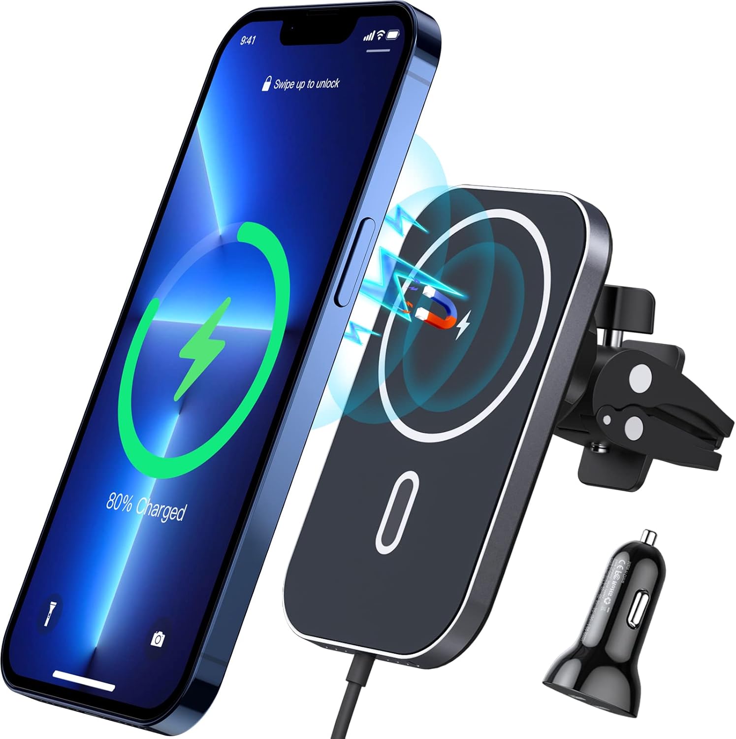 Wireless Car Charger for iPhone 13/12360