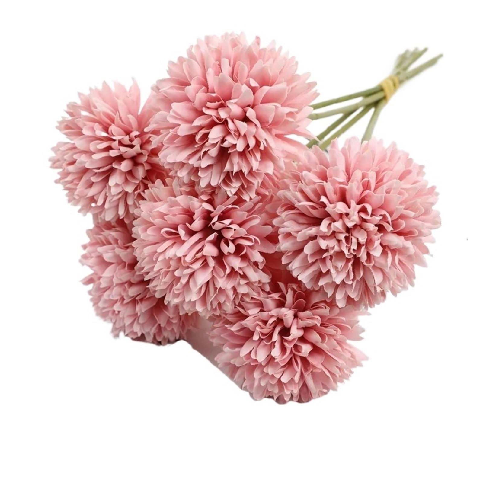 Casetlong 6Pcs Artificial Flowers Home Bedroom Decor Wedding Decoration Craft Vases Flower Arrangement Accessories(Pink 6pcs)