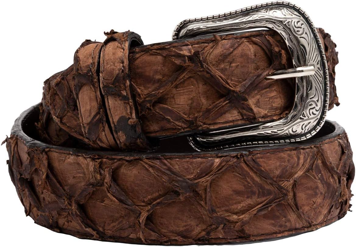 Cody James Men's Pirarucu Exotic Belt - Cjaho19bt6