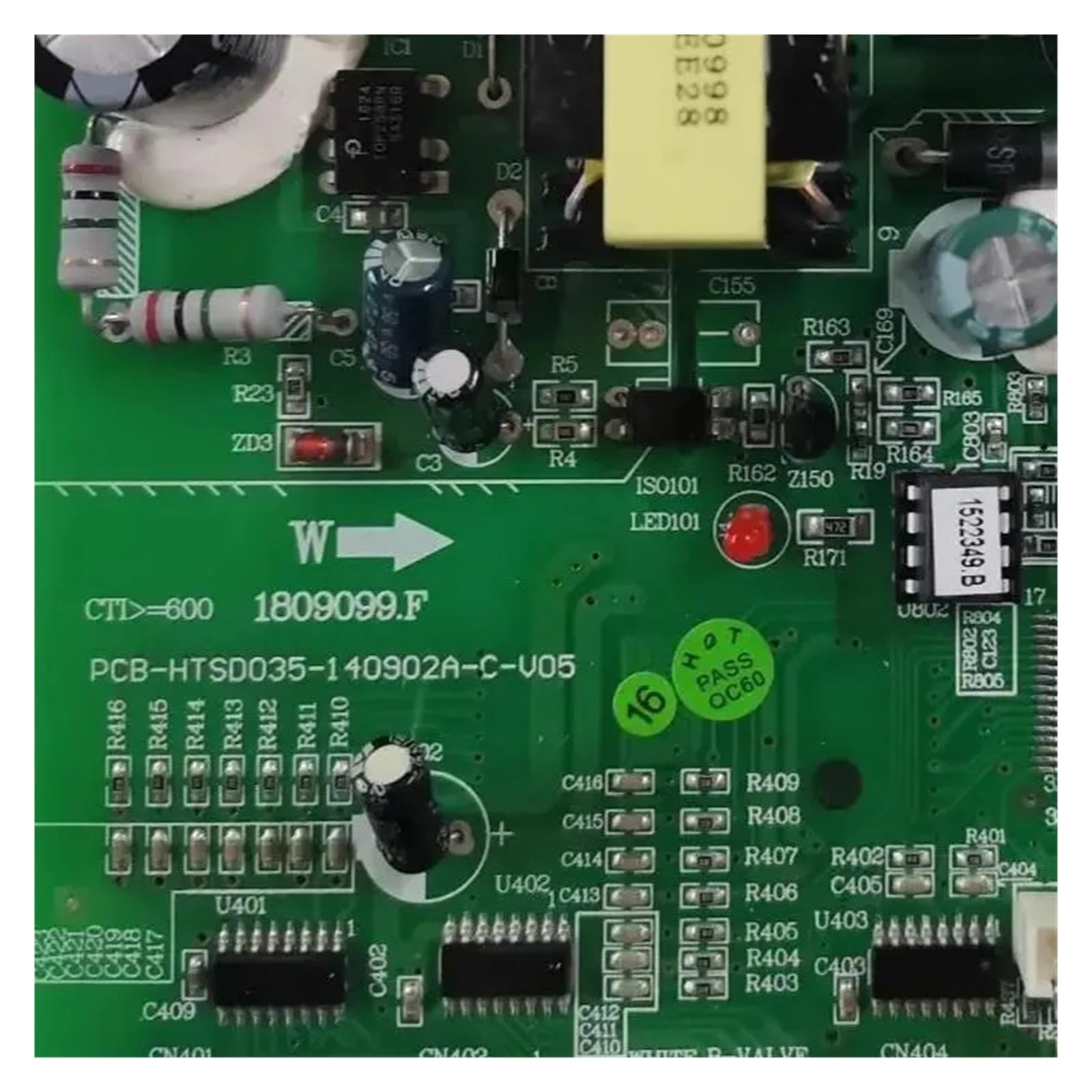 Compatibile Con Hisense, Scheda Circuito Computer Condizionatore D'aria 1809099.F PCB-HTSD035-140902A-C-V05 1820510.B Parte