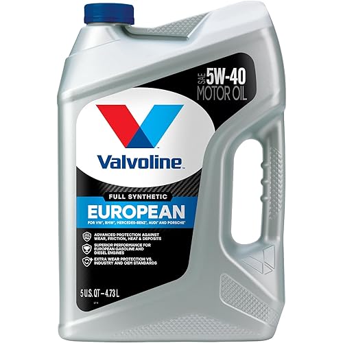 Valvoline European Vehicle Full Synthetic 5W-40 Motor Oil 5 Quart