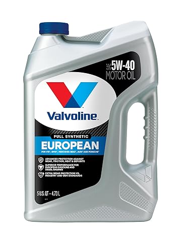 Valvoline European Vehicle Full Synthetic SAE 5W-40 Motor Oil 5
