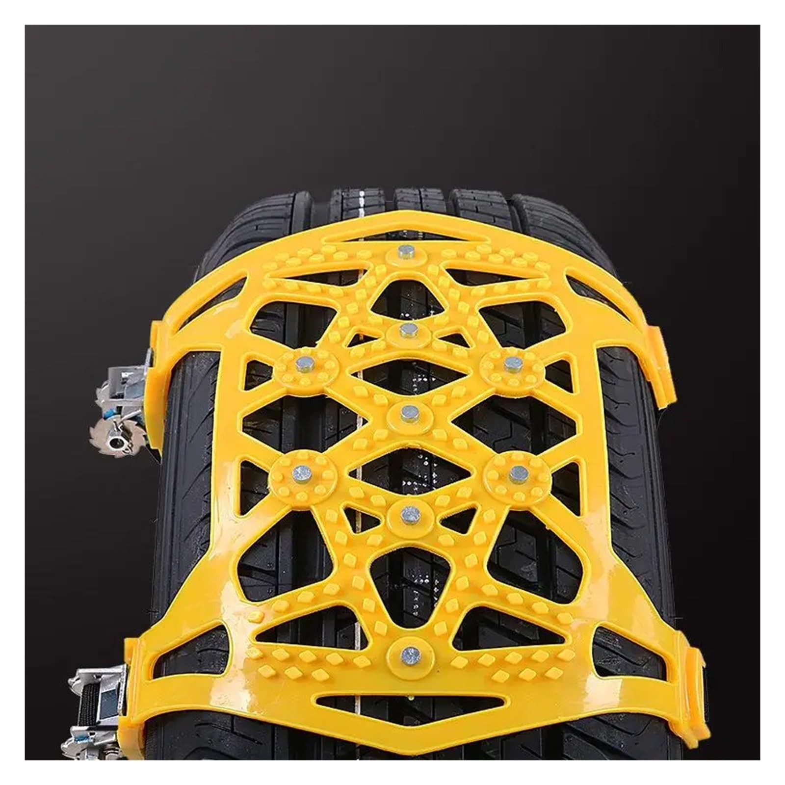 Catene da neve in TPU da 6 pezzi for fango, sabbia, neve, ghiaccio, strada, camion, auto, fuoristrada