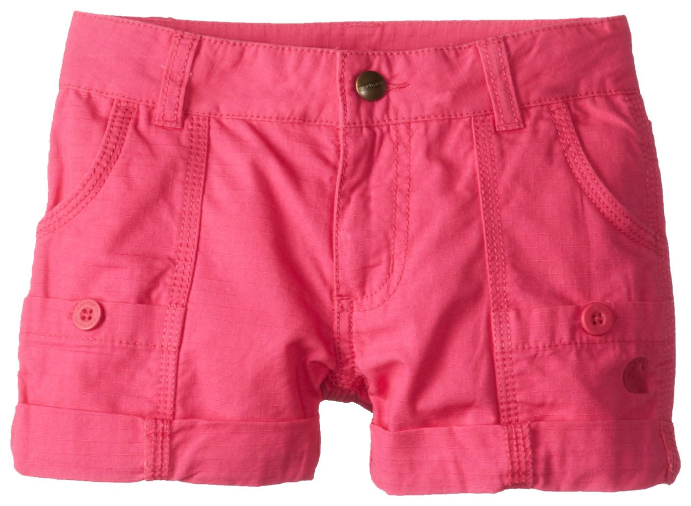 Carhartt Little Girls' Washed Ripstop Short
