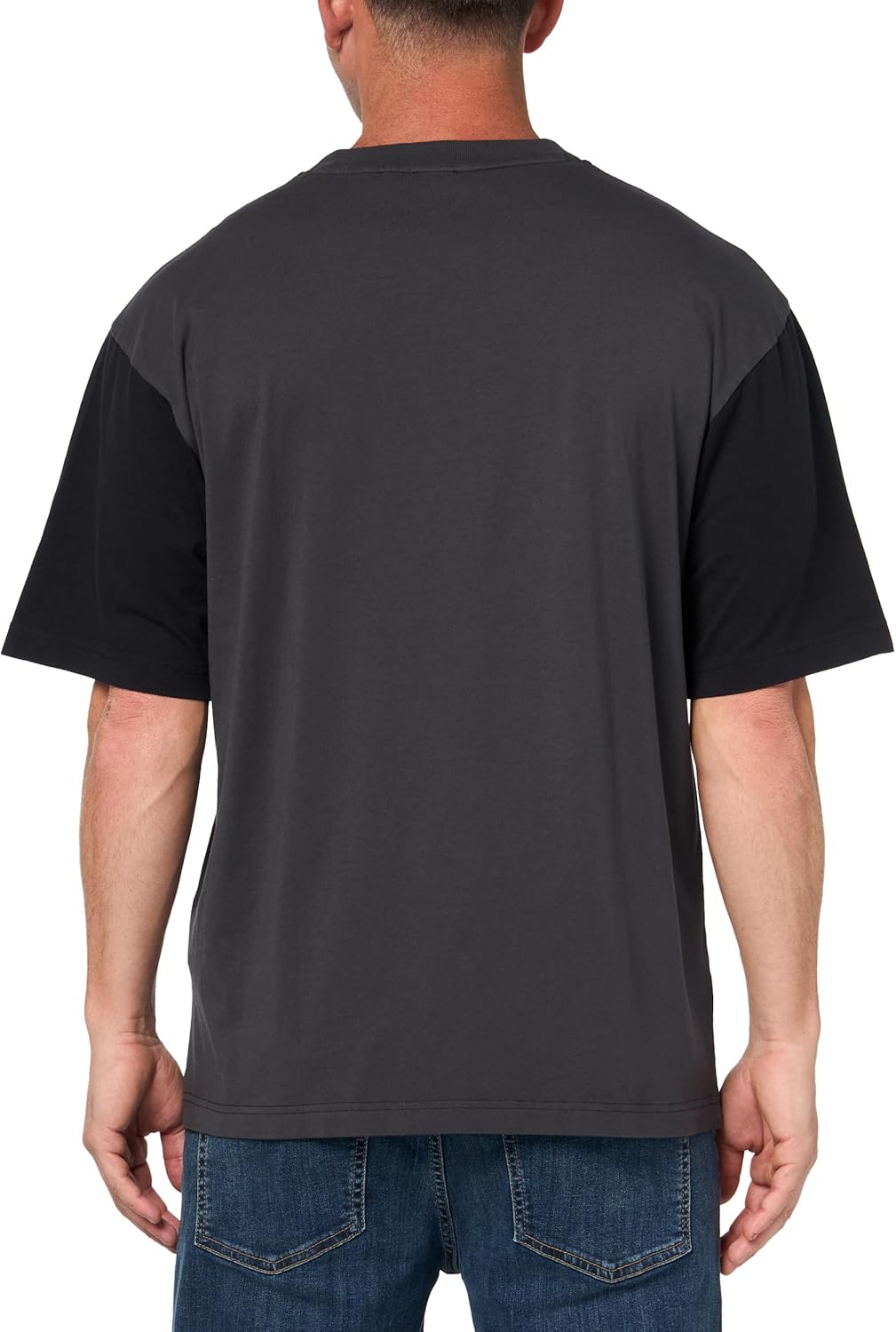 BOSS Mens Single Jersey Center Logo T-Shirt - Image 2