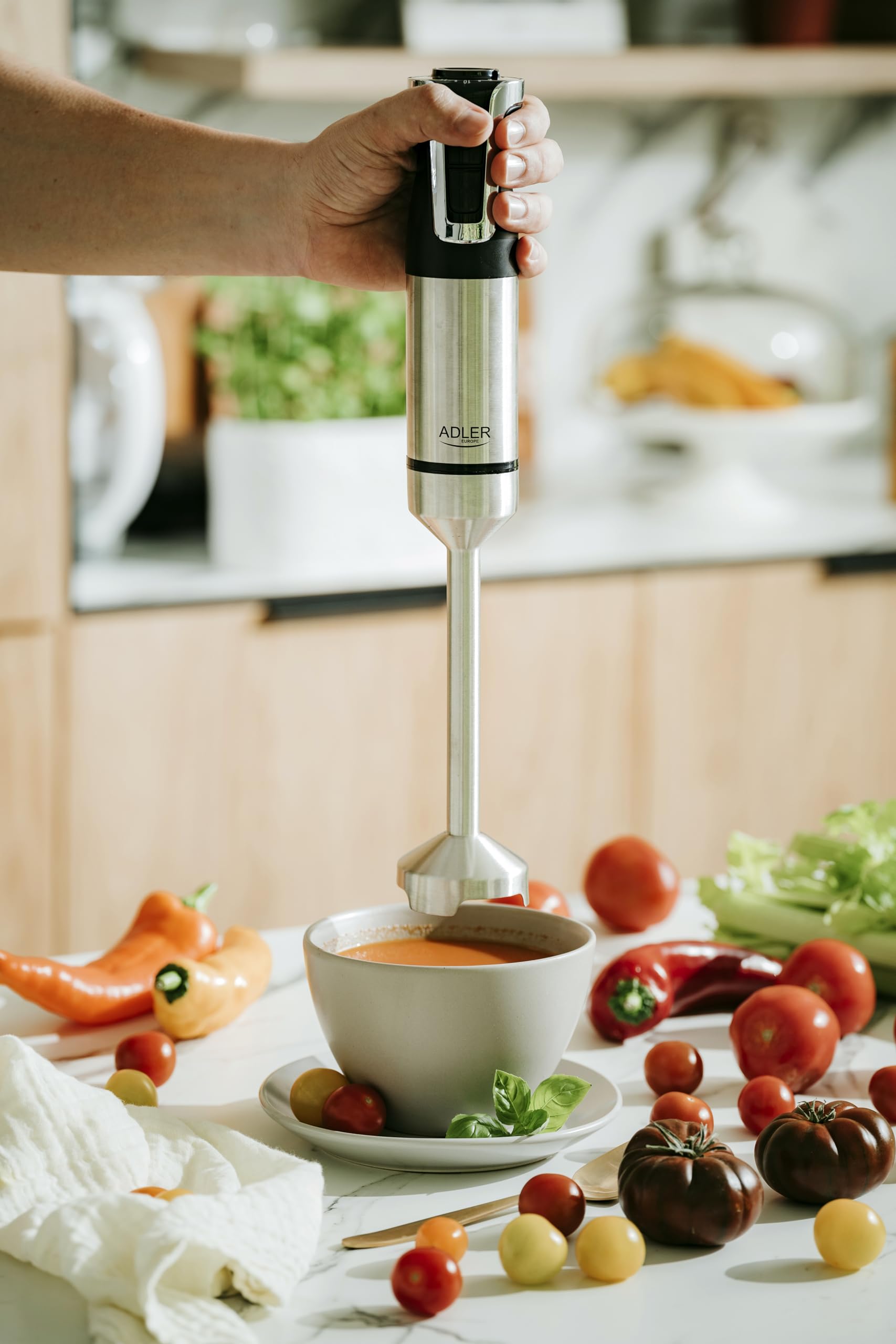 ADLER EUROPE 4627 Blender ręczny - zestaw - 1800W