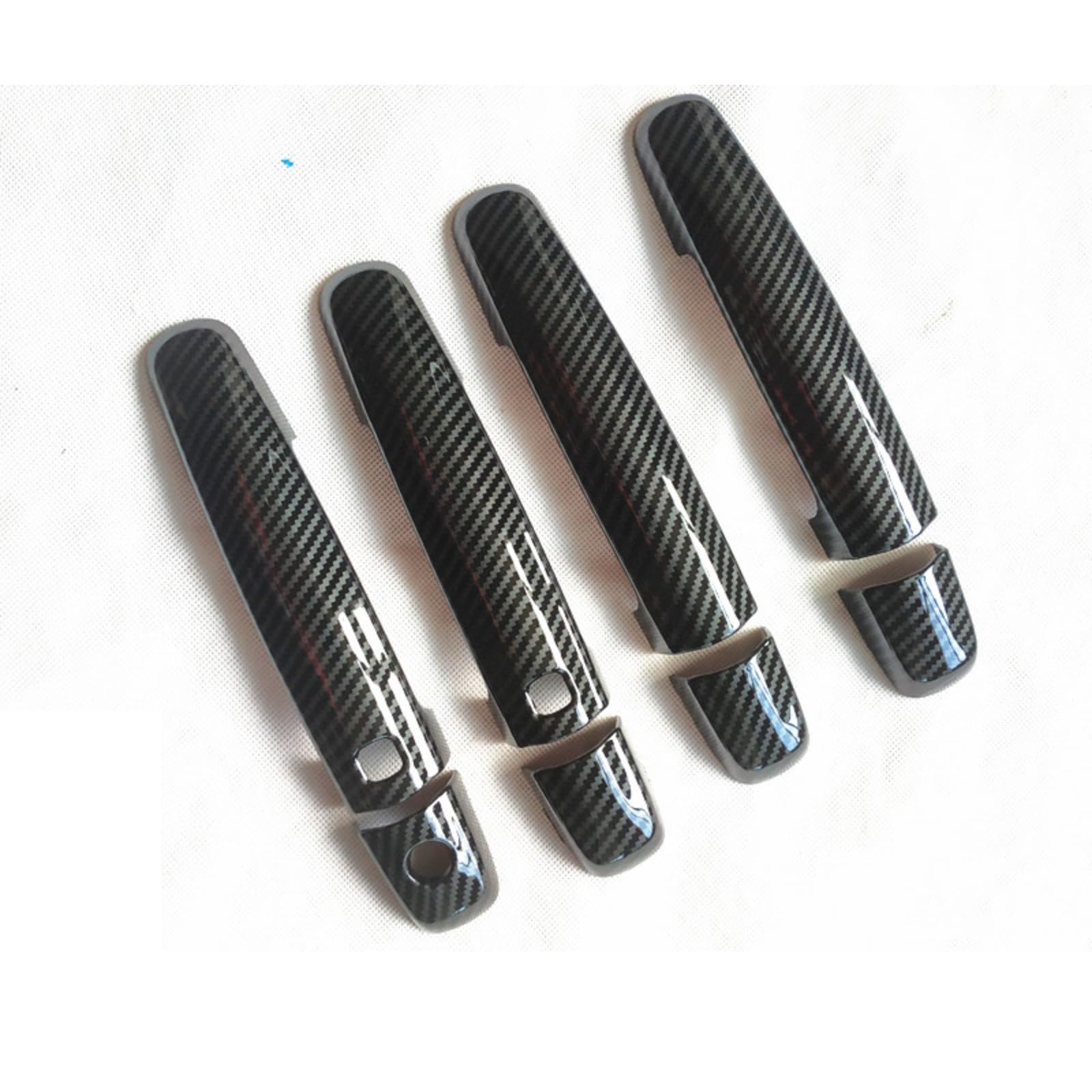 Garniture de poignée de porte Swift Sport MK2 en plastique style carbone