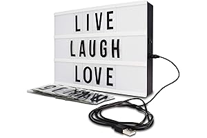 Northpoint Cinema Style 10-LED Color Changing Home Decor Light Box