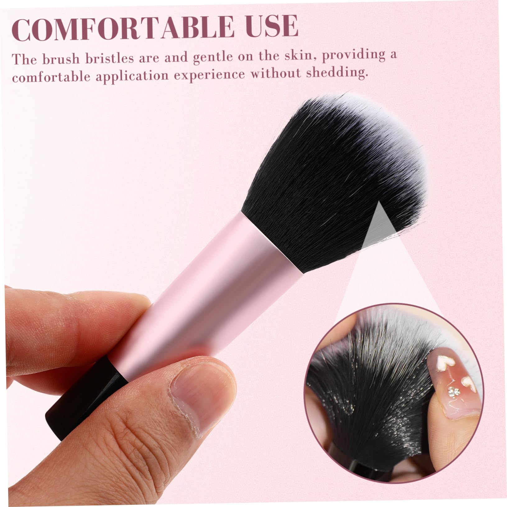 FRCOLOR 40 Uds Mini Juego De Brochas De Maquillaje Mini Brochas De Maquillaje Pequeñas Brochas De Maquillaje Brochas De Maquillaje De Viaje Artículos Esenciales De Viaje Mini Brochas De