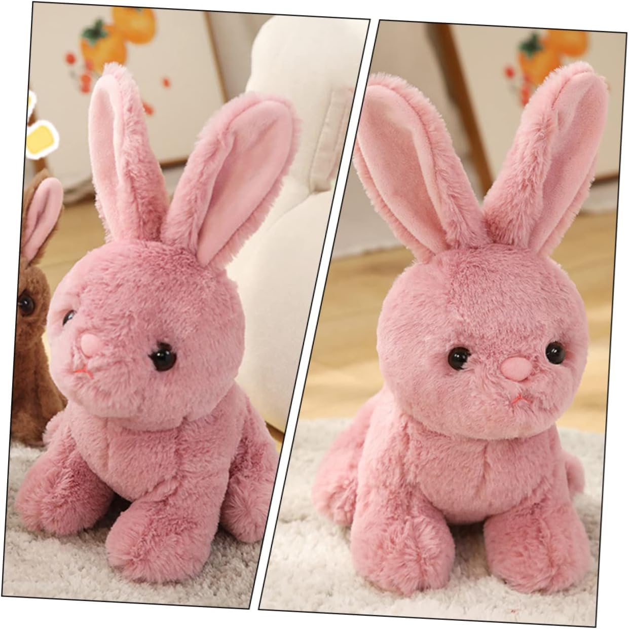 Amazon.co.jp: 2点 うさぎ おもちゃ 小 うさぎ 動物 人形 白 うさぎ