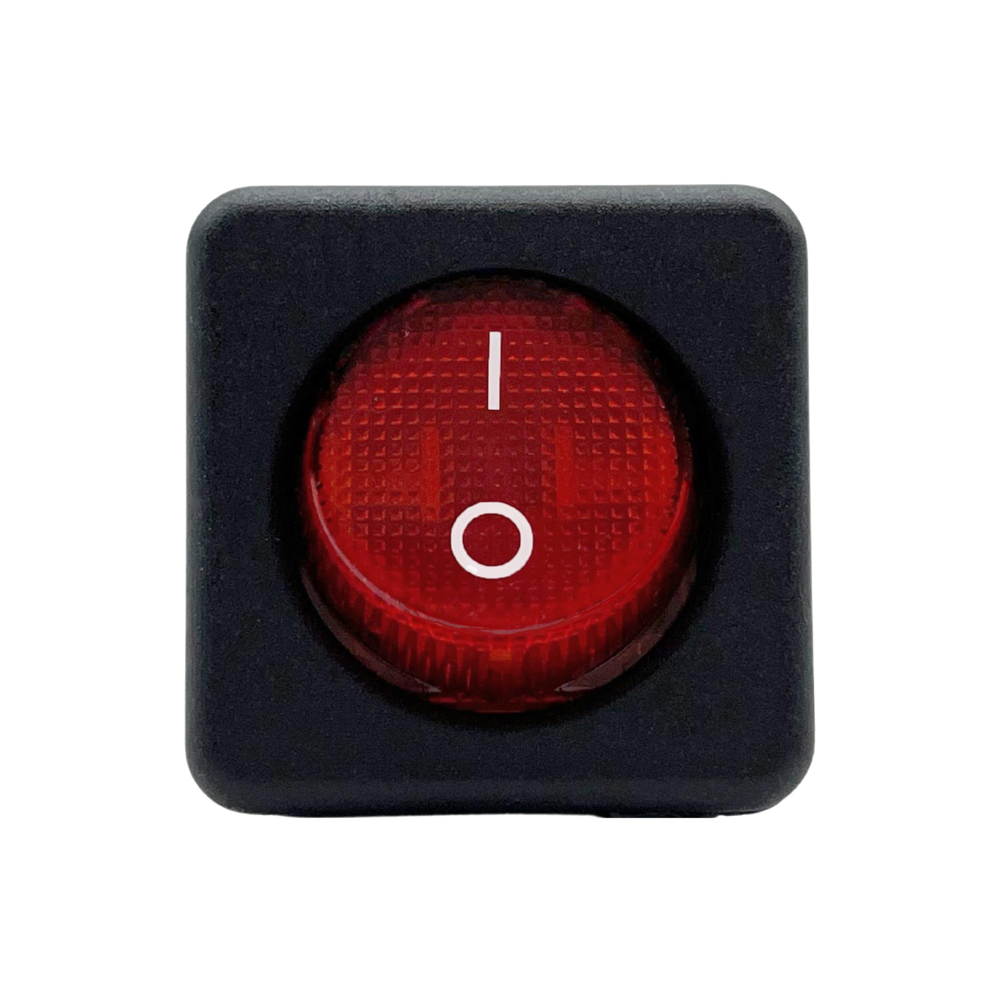 Interruptor Basculante DPST ON/OFF 4 pin, Rojo, 1 Unidad - imagen 2
