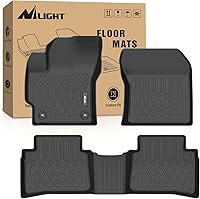 Vista 10 de Nilight Alfombrillas de TPE para Toyota Avalon 2013 2014 2015 2016 2017 2018 para todo tipo de clima, ajuste personalizado, forros de piso