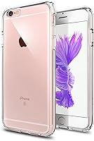 Vista 32 de TENOC Funda para iPhone 6 y iPhone 6s, Funda negra con amortiguador protector antihuellas mate para 4.7 pulgadas
