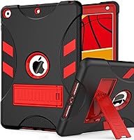 Vista 35 de Rantice Funda para iPad de 9ª generación, funda para iPad de 8ª generación, funda para iPad de 7ª generación, funda híbrida a prueba de golpes