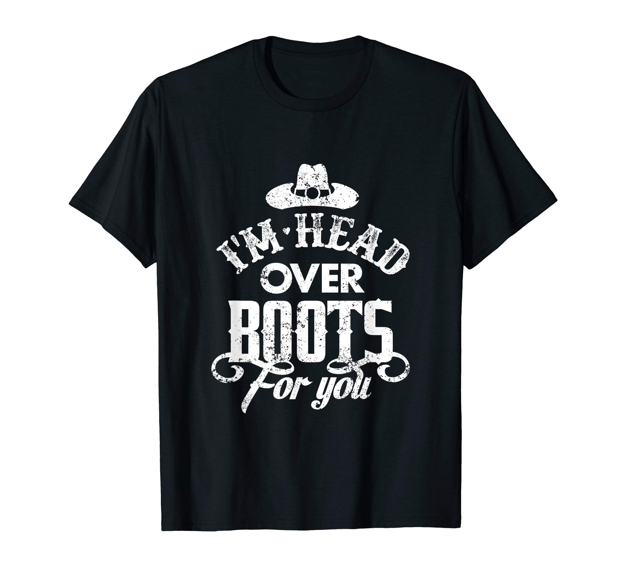 Cute Southern Gifts Co.I'm Head Over Boots For You Country Music Southern T-ShirtOEKO-TEX STANDARD 100
