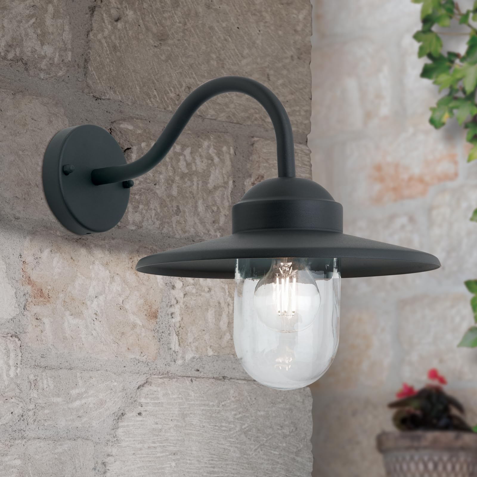 Vervangend Glazen Lampenkap MOTIF - klein