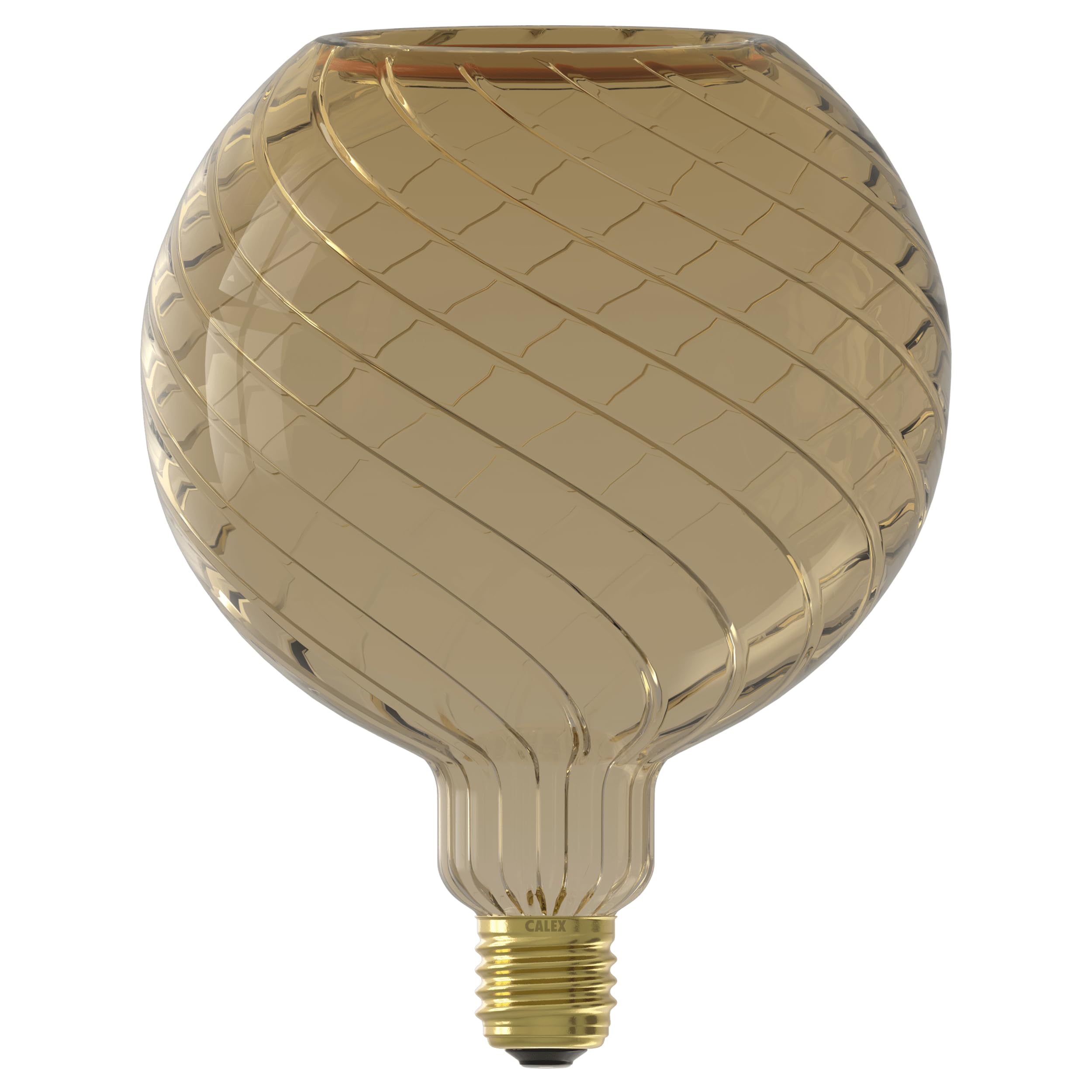 CALEX - Aura Aveiro LED Bulb, Floating Globe Light, E27, Grey, G150 Dimmable Warm White Light, 6W - Image 3