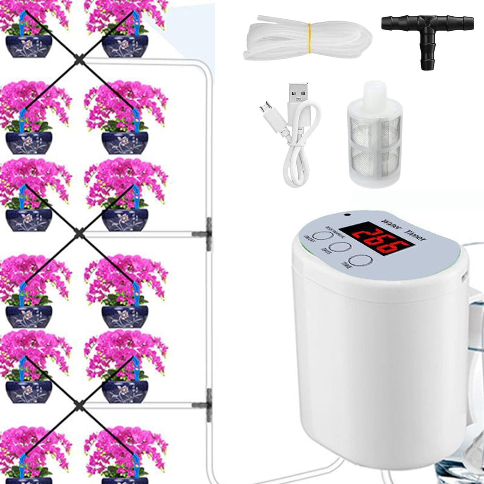 di irrigazione piante Attrezzatura di Irrigazione Intelligente per | Dispositivi di irrigazione automatica per piante per Vacanze Ufficio Casa Soggiorno Giardino Serra Balcone Cortile