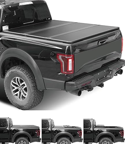 Cubierta Lyon - Camión, camioneta, cama para Ford F150 Cubierta Tonneau  Lámpara LED
